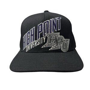 High Point University Panthers HPU Adidas Wool Snapback Hat Cap North Carolina